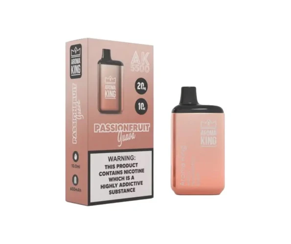 Одноразовый POD Aroma King 5500 Passionfruit Guava 5% (Манго с гуавой)